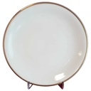 Kuchenteller Dessertteller Frühstücksteller Golddekor 18,9 cm Creidlitz Porzellanfabrik Friederike gebraucht - gut