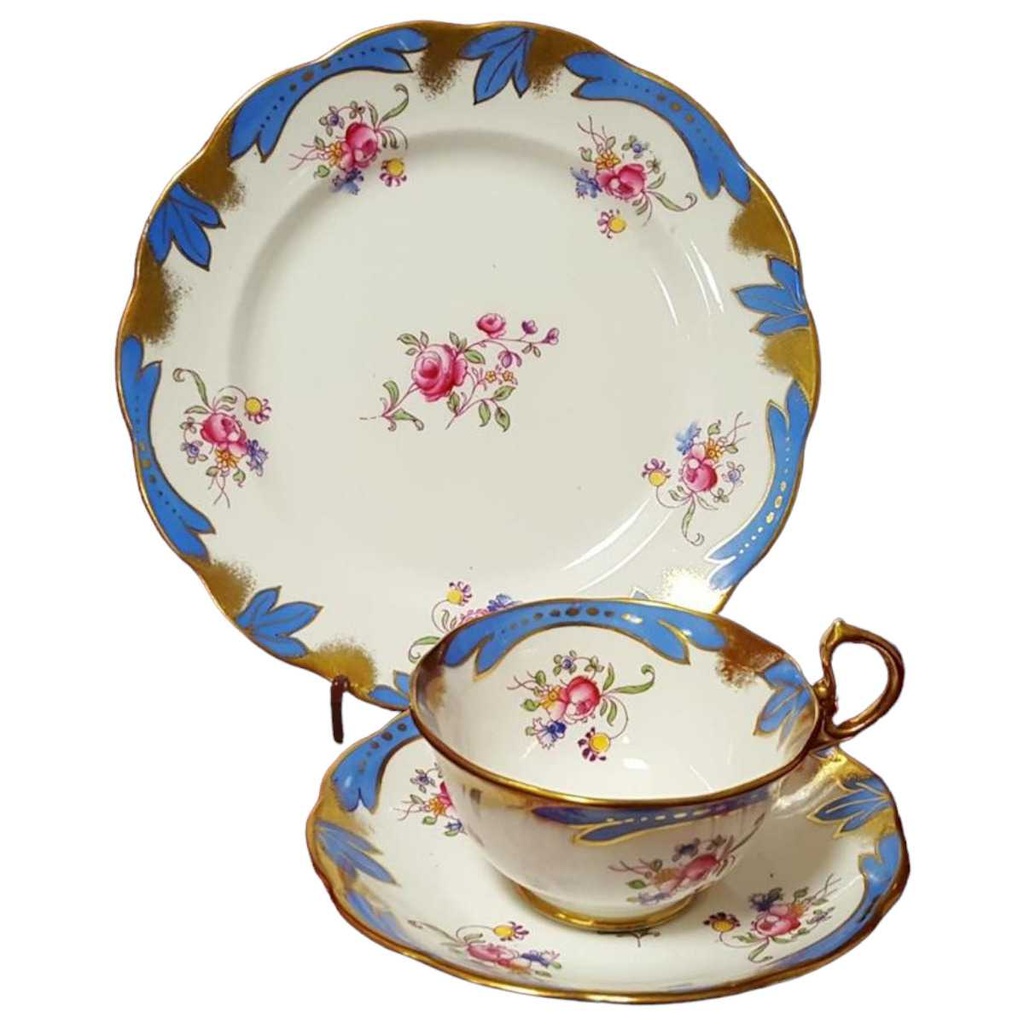 Sammeltasse Royal Albert Crown China Sammelgedeck 3 tlg