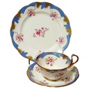 Sammeltasse Royal Albert Crown China Sammelgedeck 3 tlg