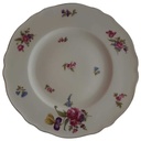 Speiseteller Essteller Goldrand 27,6 cm K & A Krautheim Norina Blumen gebraucht - akzeptabel