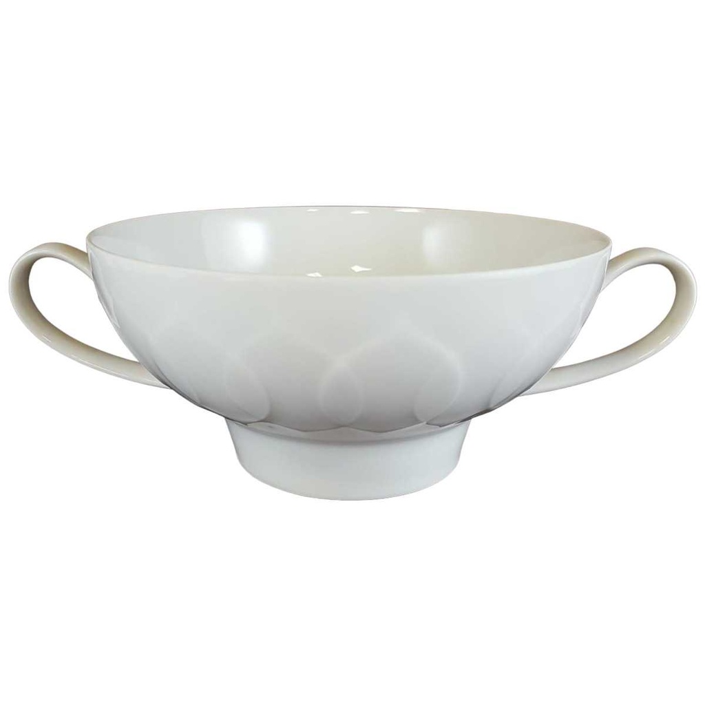 [4581473] Suppentasse Rosenthal Lotus Weiß gebraucht - sehr gut