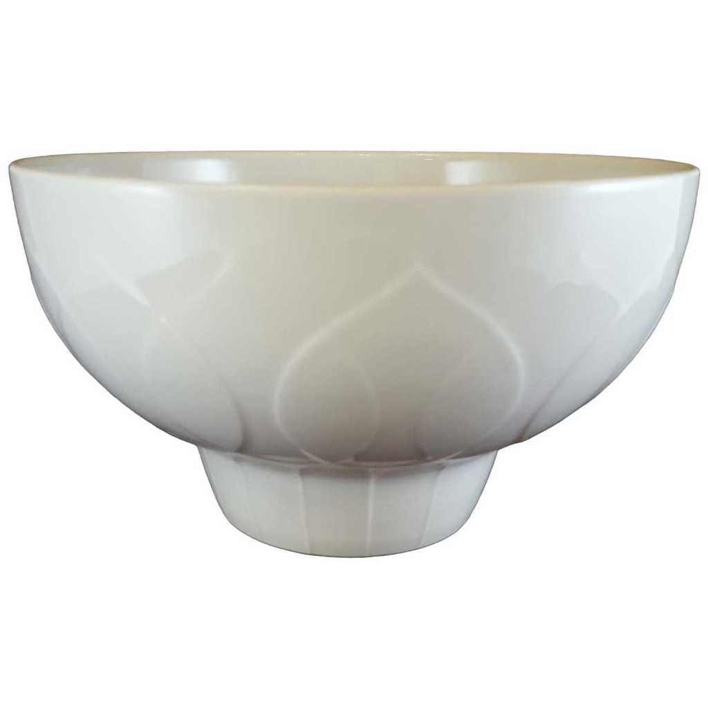 [4581475] Schüssel 21 cm Rosenthal Lotus Weiß gebraucht - sehr gut