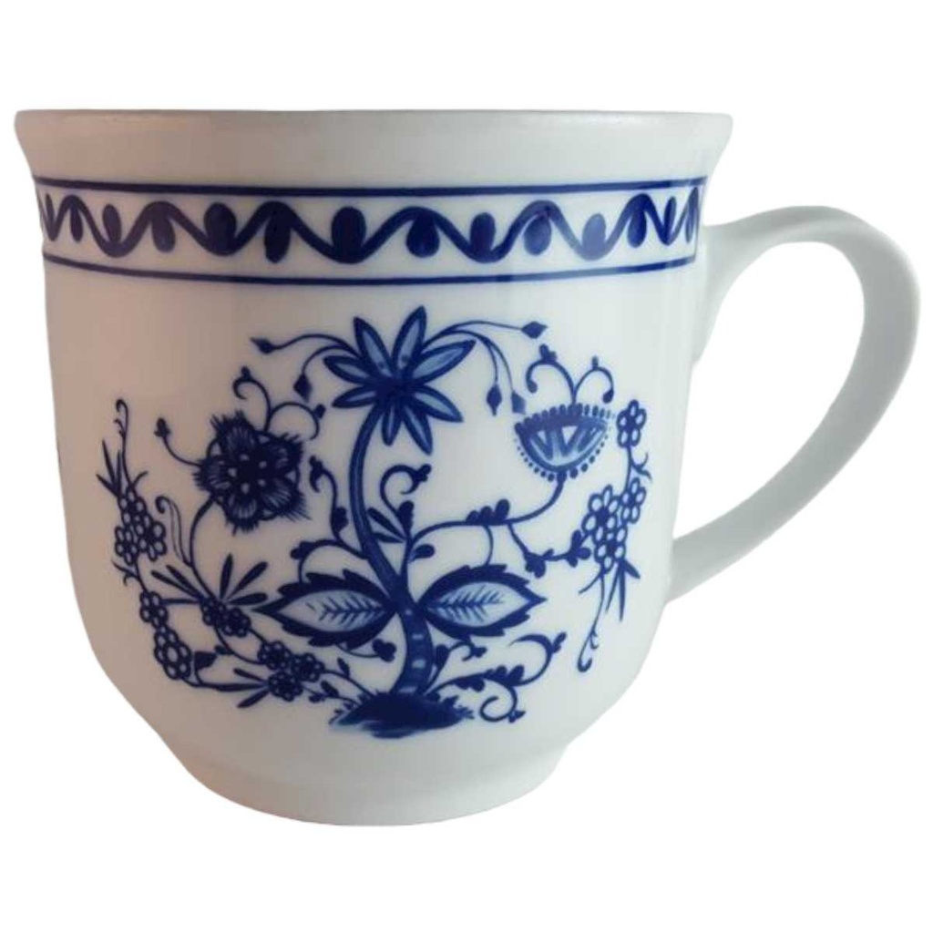 Kaffeetasse Kaffeebecher Triptis Porzellan Romantika Zwiebelmuster gebraucht - gut