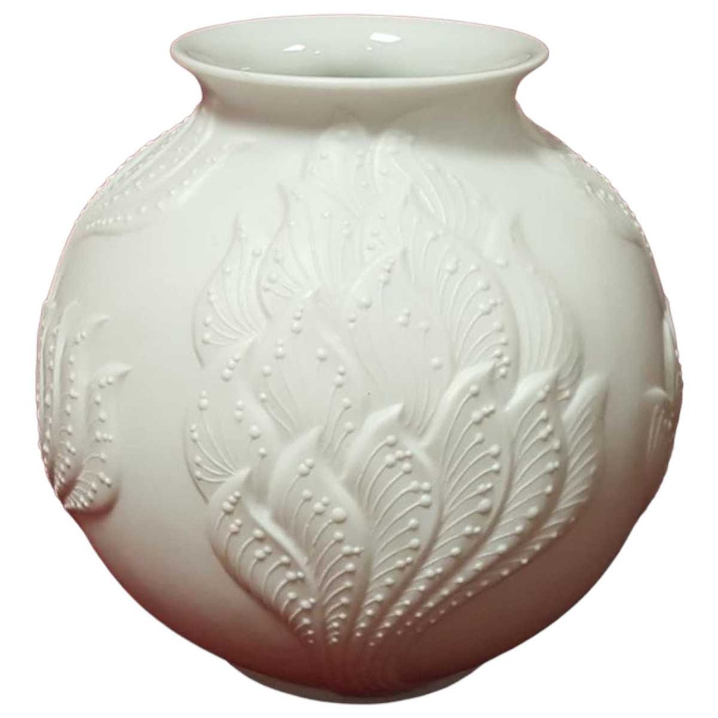 [45814765] Blumenvase 12,2 cm AK Kaiser Porzellan Weiß gebraucht - gut