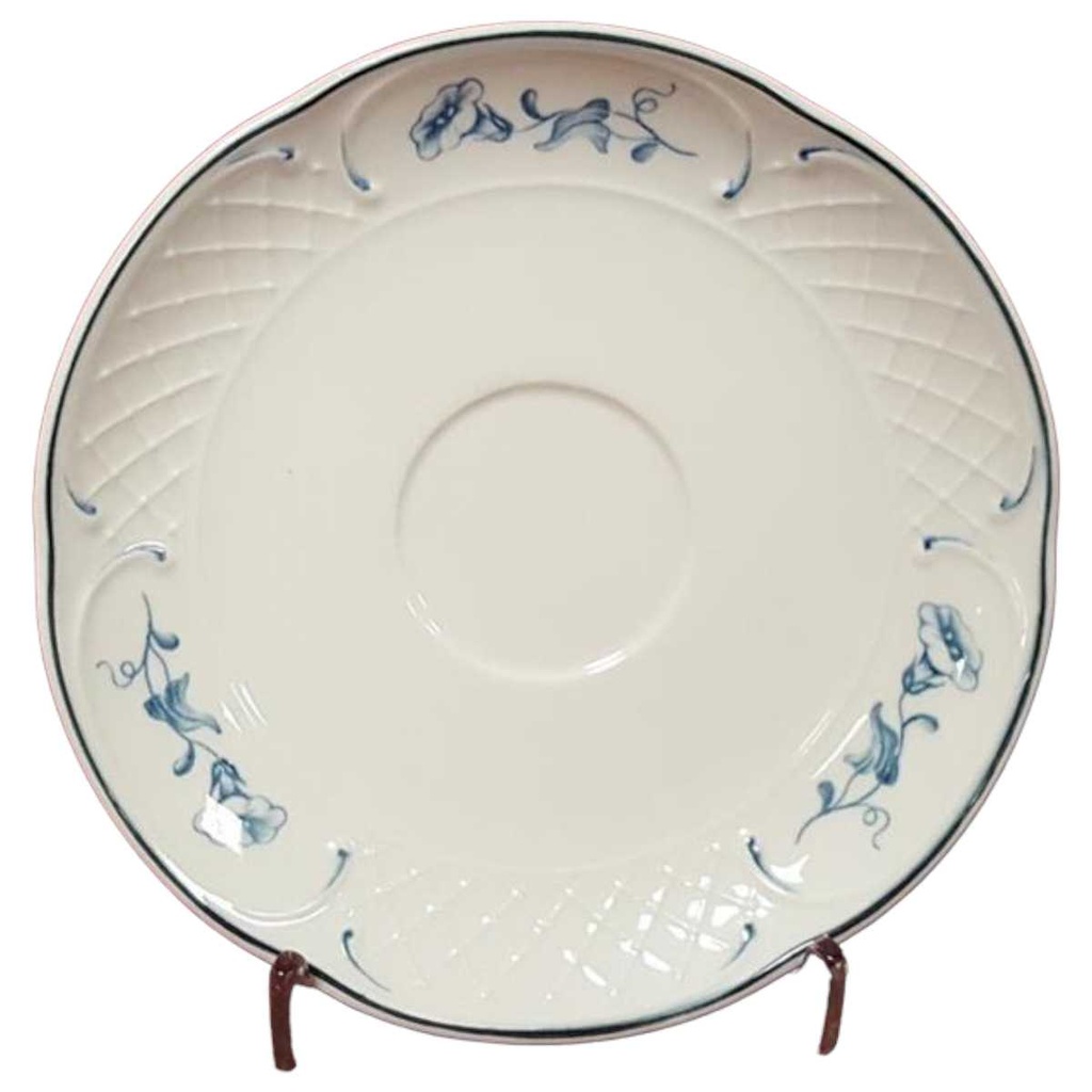 [45814796] Untertasse für Kaffee 14,5 cm Villeroy & Boch Val Bleu gebraucht - gut