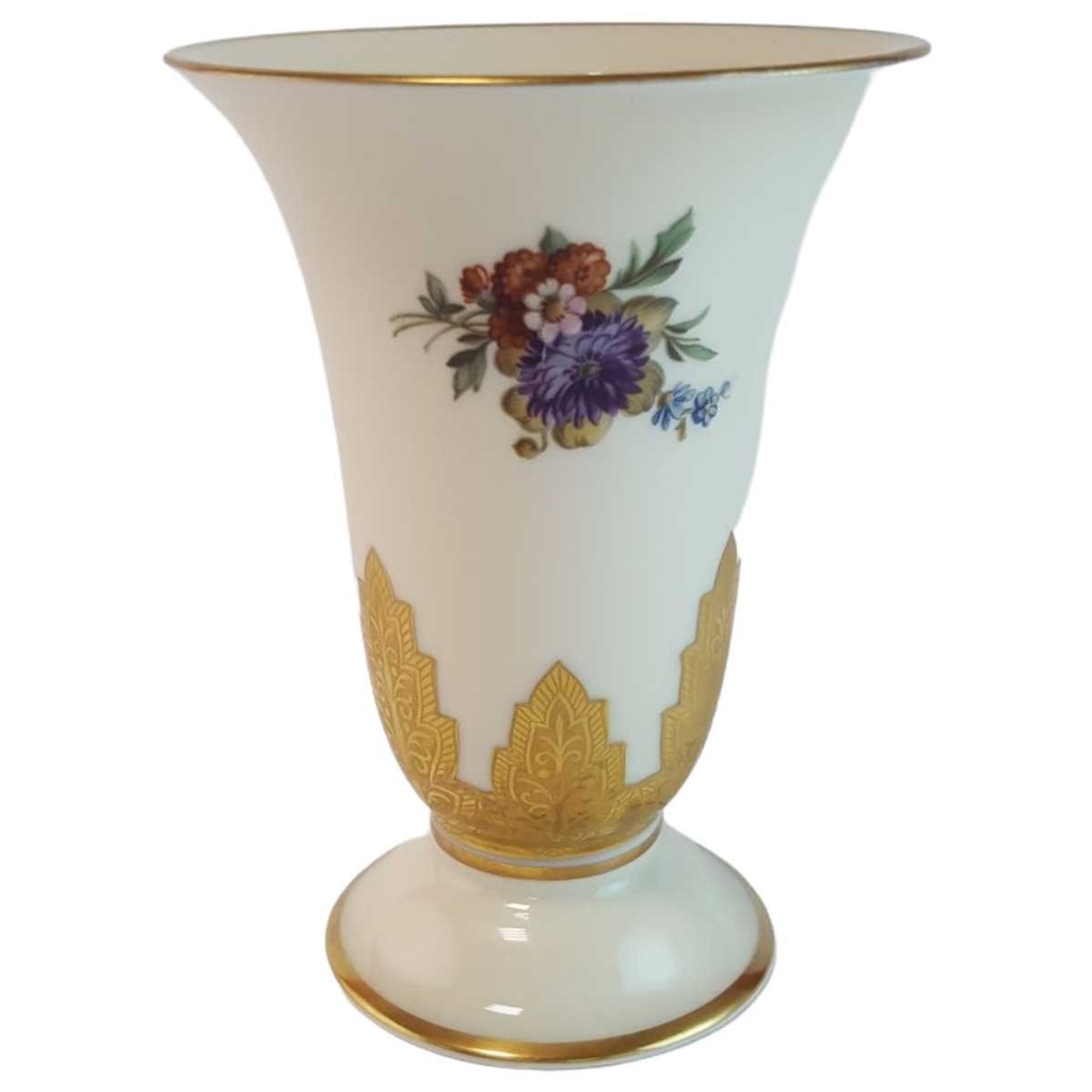 Vase Dekorative Golddekor 14,5 cm Fürstenberg Einzelteile Sonstige gebraucht - gut