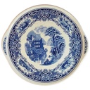 Tortenplatte Royal Sphinx Maastricht Cambridge Old England blau B 32,8 cm