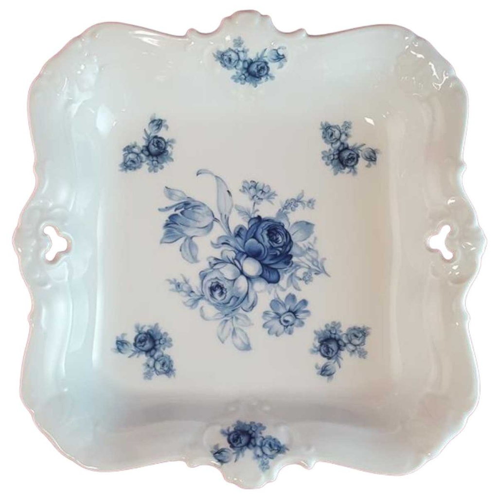 [45814822] Konfektschale Seltmann Weiden Wien Blaue Rose gebraucht - gut