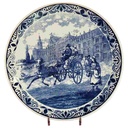Wandteller Delfts Blauw gebraucht - gut