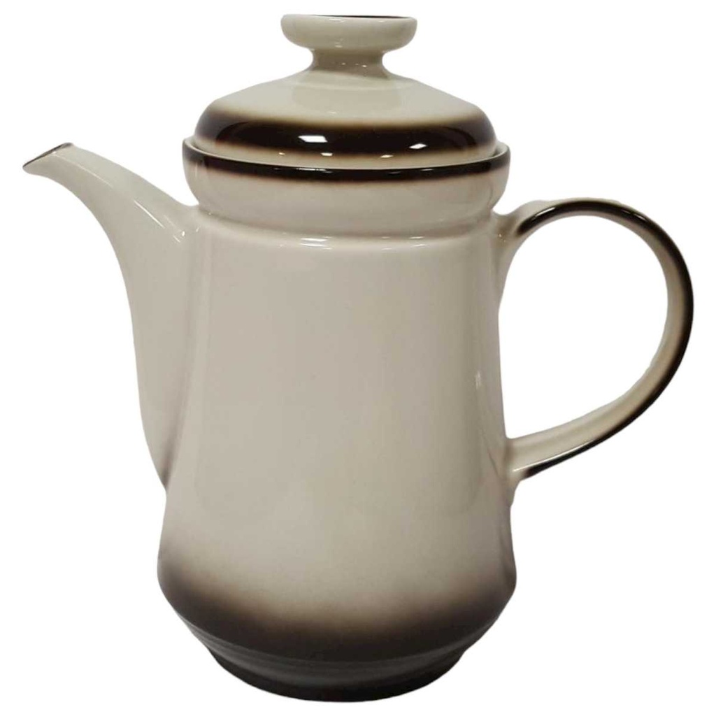 [45814833] Kaffeekanne Kanne 1,35 L Winterling Röslau Brauner Rand gebraucht - gut