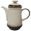 Kaffeekanne Kanne 1,35 L Winterling Röslau Brauner Rand gebraucht - gut