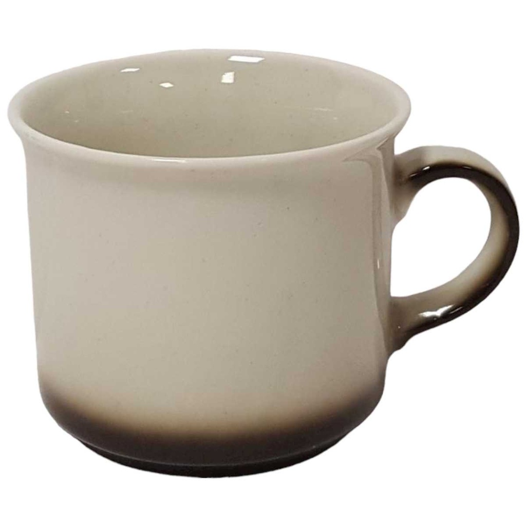[45814836] Kaffeetasse Tasse Winterling Röslau Brauner Rand gebraucht - sehr gut