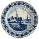 Wandteller Royal Goedewaagen Blue Delft gebraucht - gut