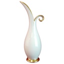 Vase Goldrand 19,5 cm K & A Krautheim Weiß Selb gebraucht - gut