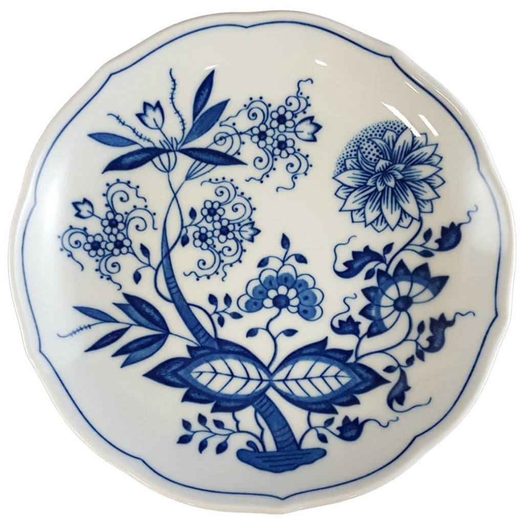 [45814934] Untertasse 16 cm Hutschenreuther Maria Theresia Zwiebelmuster Blau