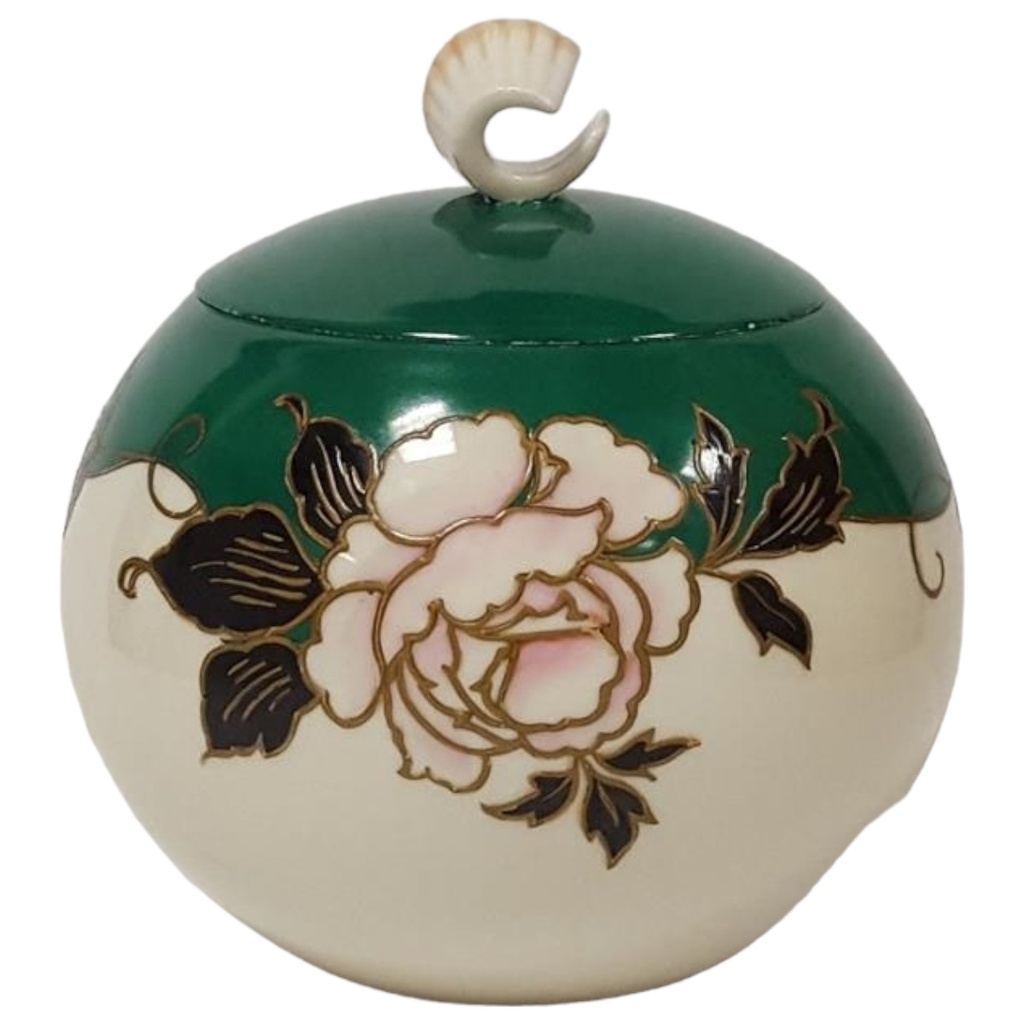 [45814959] Schaubach Kunst Porzellan Deckeldose Dose Bonboniere H 17,3 cm