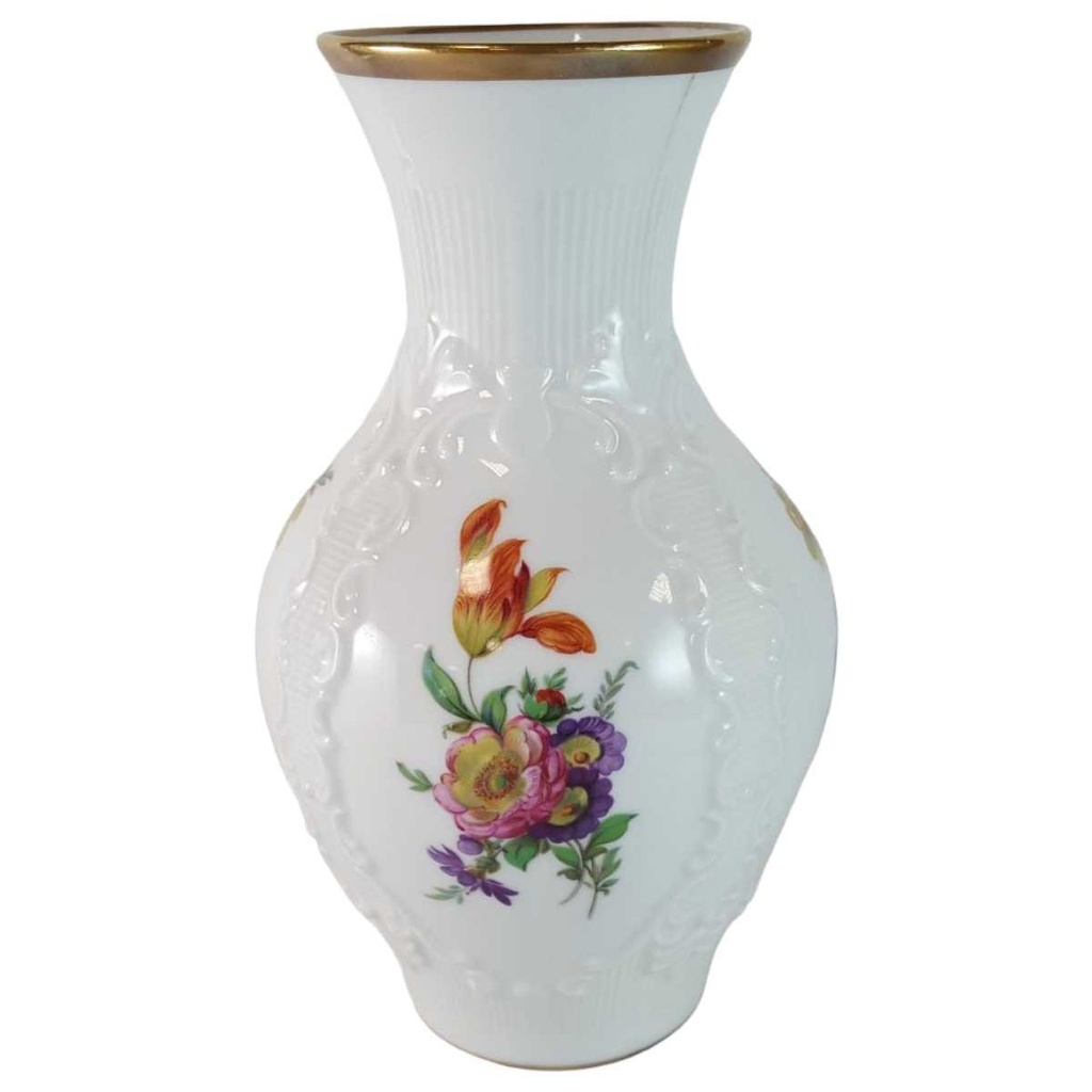 Vase Dekorative Goldrand 19,8 cm Royal KPM Bavaria gebraucht - defekt