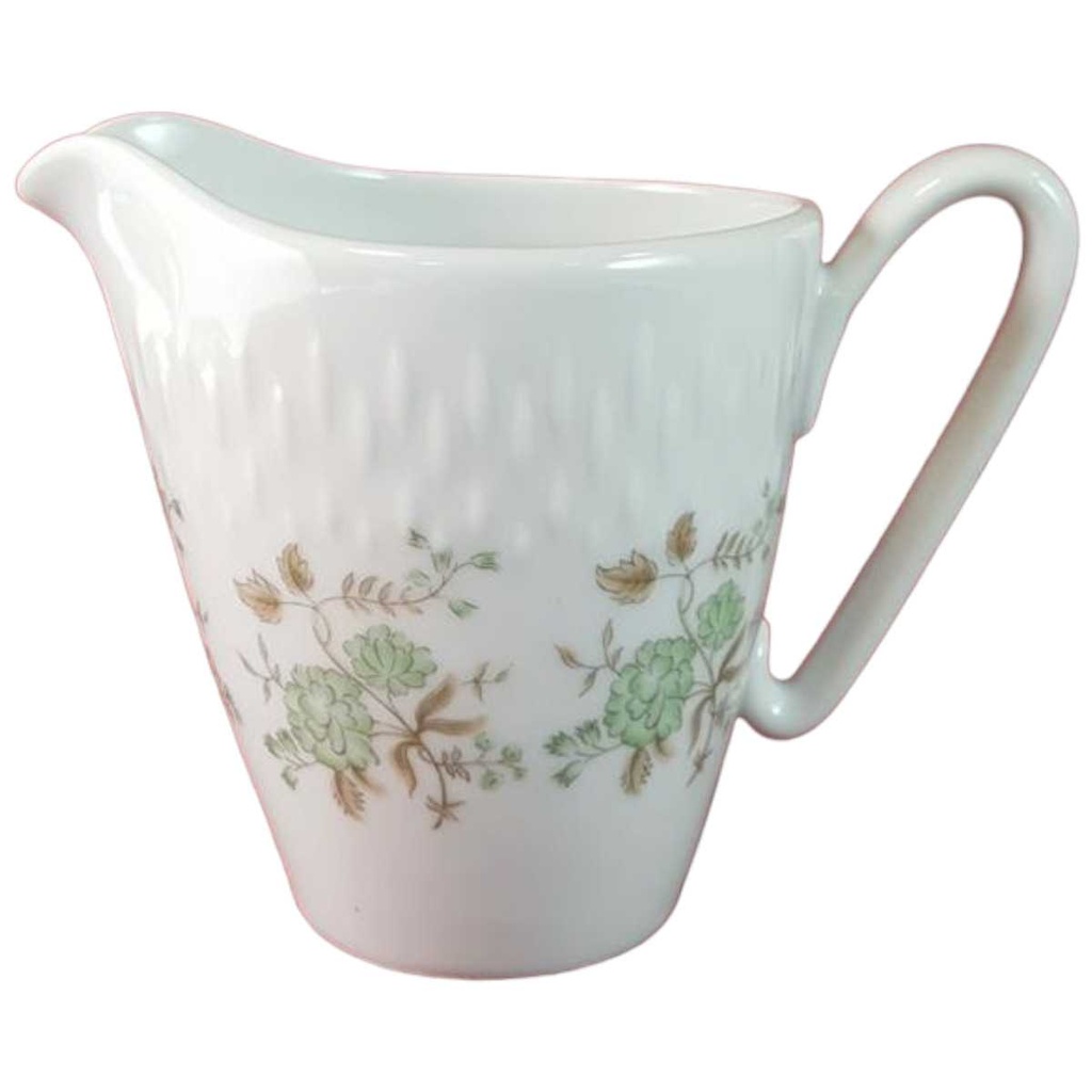 [45814998] Milchkännchen Goldrand Edelstein Bavaria Blumendekor 24179 Blumen gebraucht - sehr gut