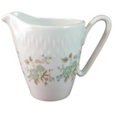 Milchkännchen Goldrand Edelstein Bavaria Blumendekor 24179 Blumen gebraucht - sehr gut