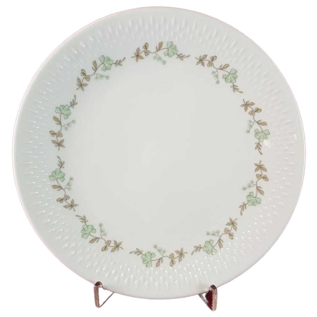 [45814999] Kuchenteller Dessertteller Frühstücksteller Goldrand 19,8 cm Edelstein Bavaria Blumendekor 24179 Blumen gebraucht - sehr gut