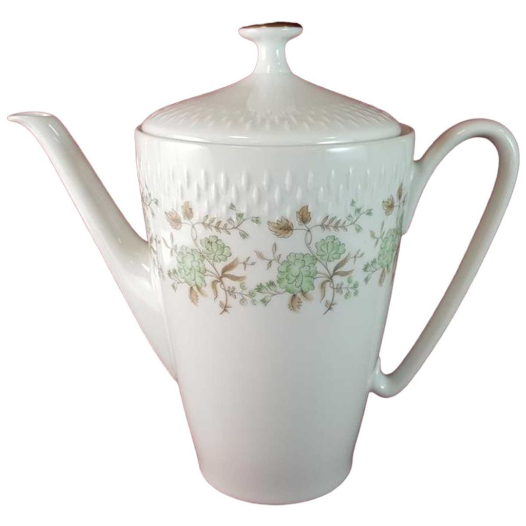 [45815001] Kaffeekanne Kanne Goldrand 1,3 L Edelstein Bavaria Blumendekor 24179 Blumen gebraucht - gut