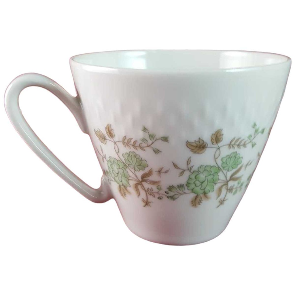 [45815002] Kaffeetasse Tasse Goldrand Edelstein Bavaria Blumendekor 24179 Blumen gebraucht - sehr gut