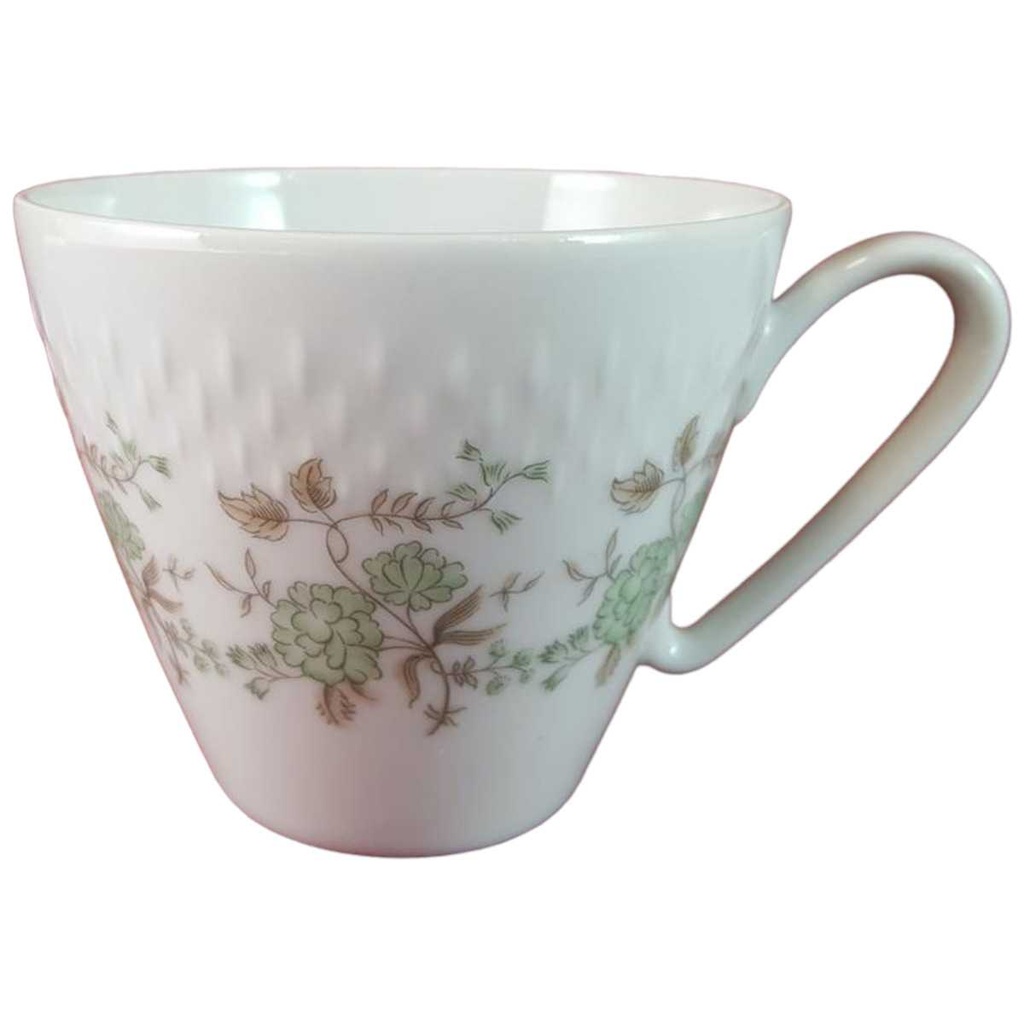 [45815005] Kaffeetasse Tasse Goldrand Edelstein Bavaria Blumendekor 24179 Blumen gebraucht - gut