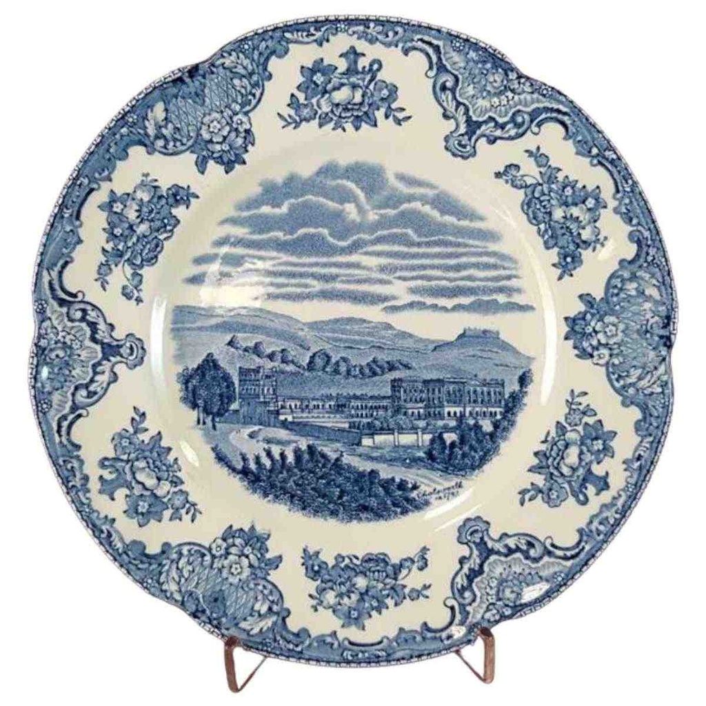 [45815007] Kuchenteller 20,2 cm Johnson Bros Old Britain Castles Blau gebraucht - sehr gut