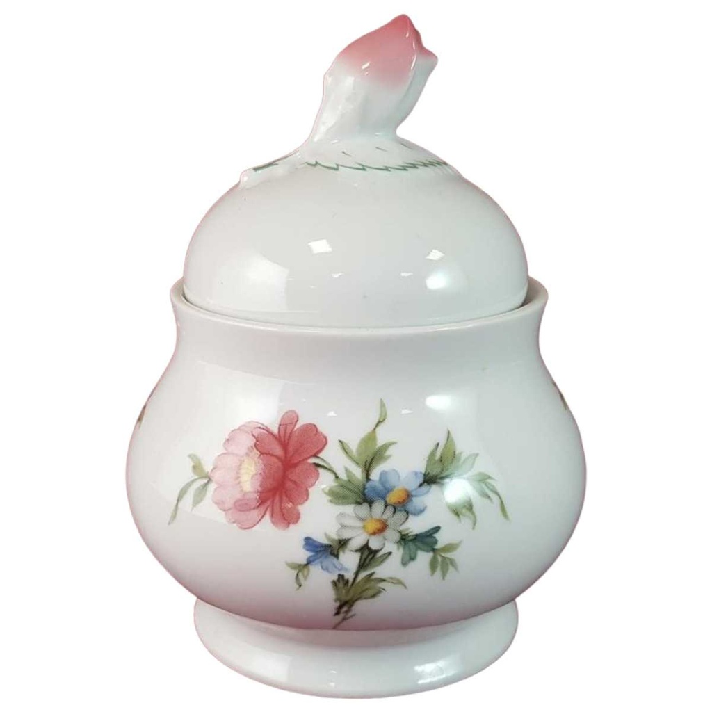 [45815027] Zuckerdose Seltmann Weiden Rose gebraucht - sehr gut