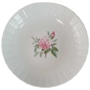 Gebäckschale Konfektschale 19 cm Hutschenreuther Lucina rosa Rose gebraucht - sehr gut