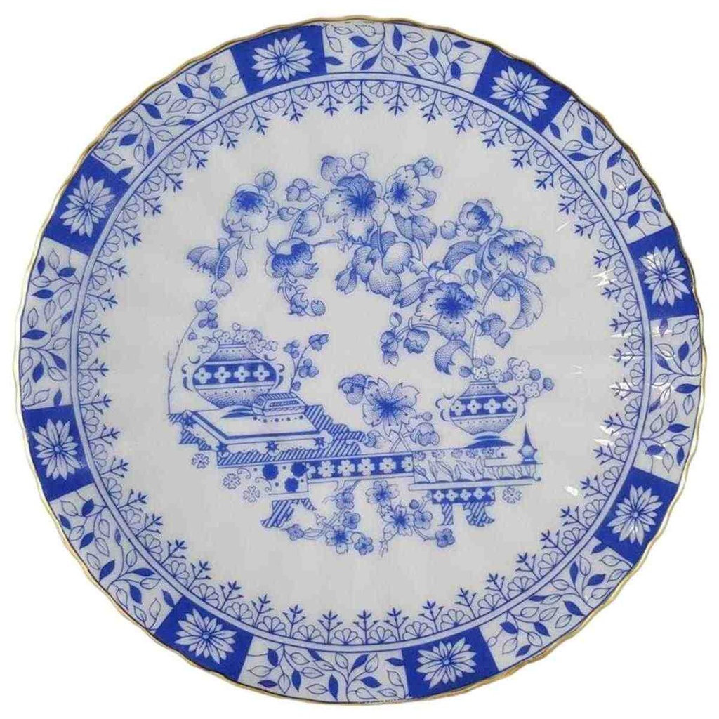 Untertasse für Tee/Kaffee Seltmann Weiden Dorothea China Blau gebraucht - sehr gut
