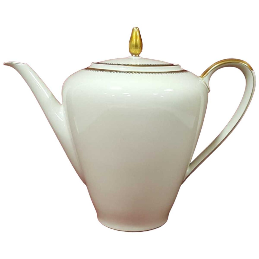 Kaffeekanne Kanne Goldrand 2 L Eschenbach Alte Formen 010171 Schwarze Ranke gebraucht - gut