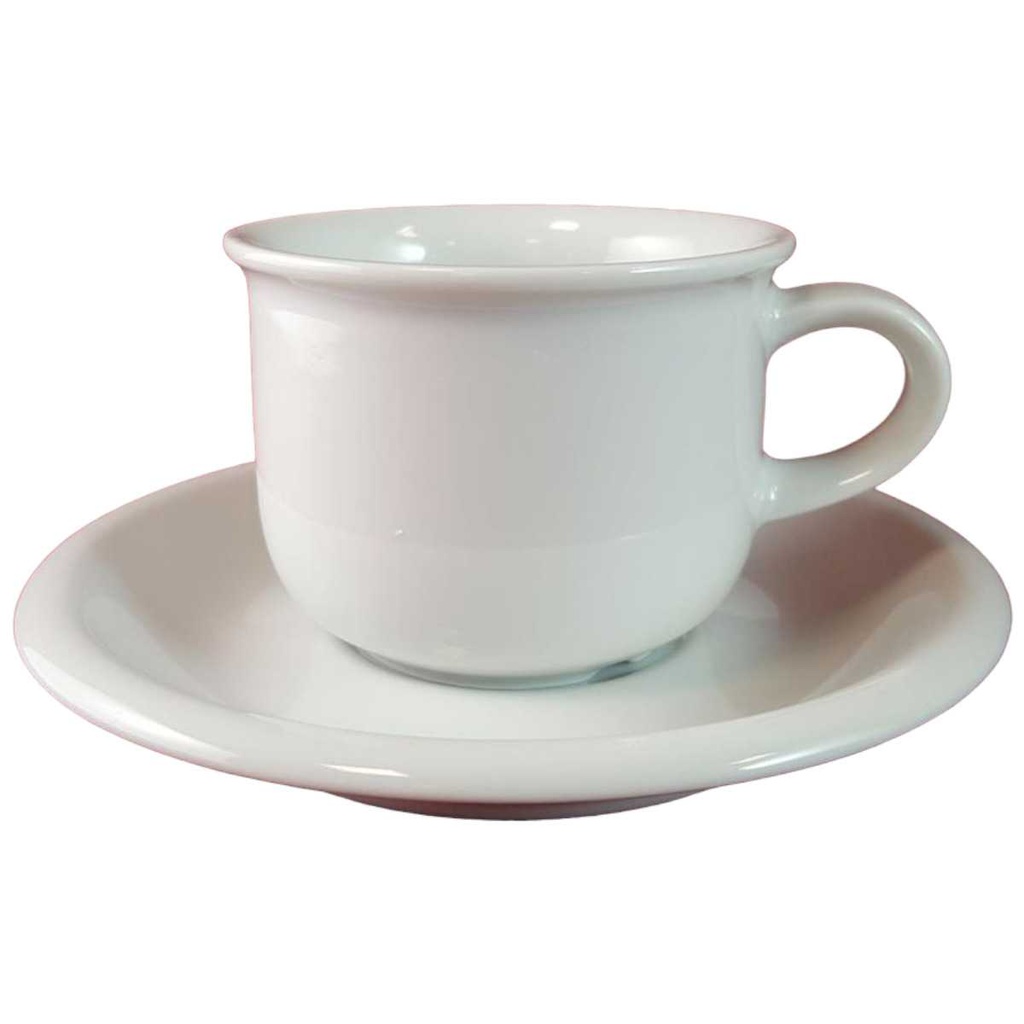 [45815054] Tasse Espressotasse mit Untertasse Arzberg Daily Weiß gebraucht - sehr gut
