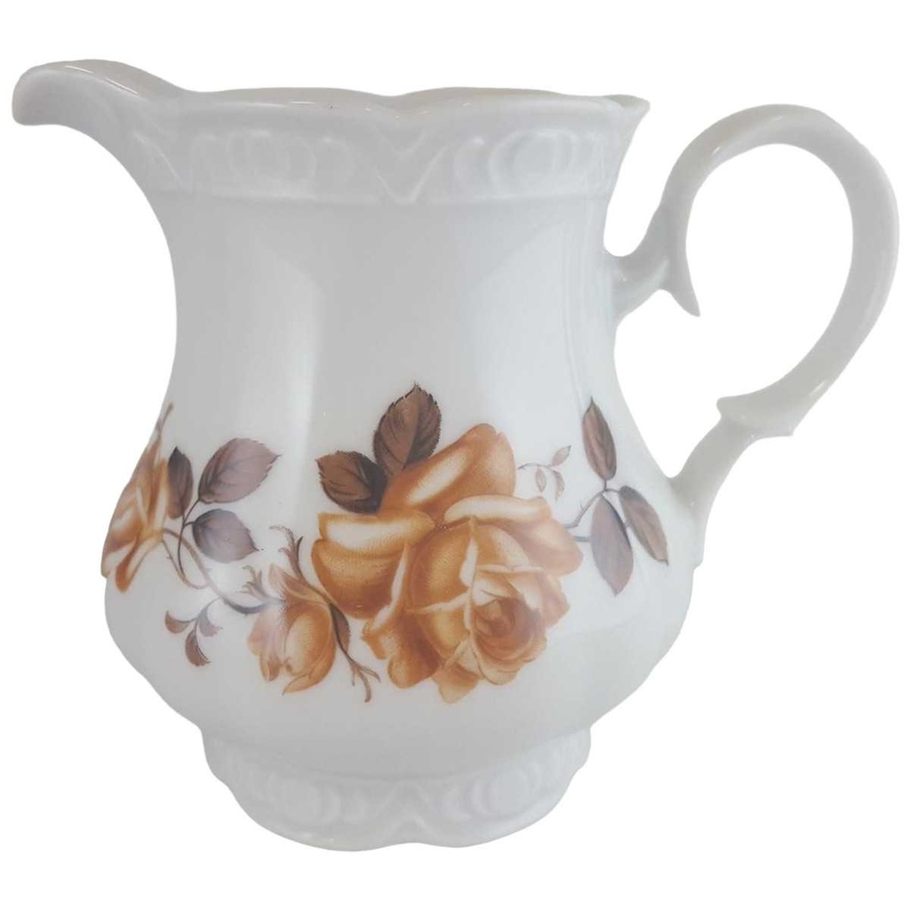 [4581506] Milchkännchen Mitterteich Form 110 Braune Rose gebraucht - sehr gut