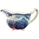 Milchkännchen Johnson Bros Old Britain Castles Blau gebraucht - sehr gut