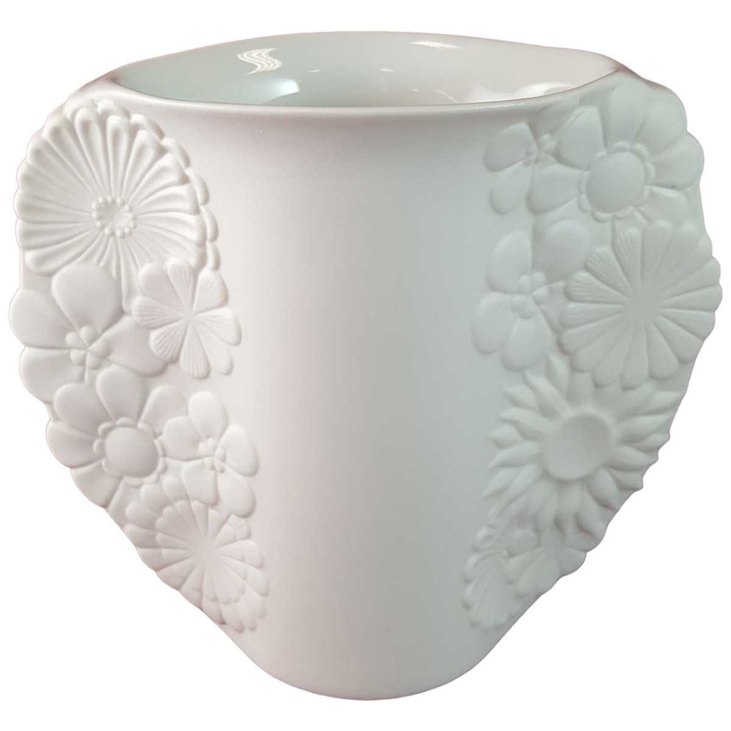 [45815086] Vase 13,5 cm AK Kaiser Porzellan Weiß gebraucht - sehr gut