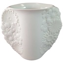 Vase 13,5 cm AK Kaiser Porzellan Weiß gebraucht - sehr gut
