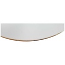 Servierplatte Speiseplatte Fleischplatte Steakplatte Goldrand 38,9x28,5 cm Thomas Porzellan Weiß gebraucht - akzeptabel