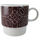 Kaffeetasse Tasse Melitta Alte Formen weiß braun Vintage gebraucht - akzeptabel