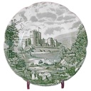 Speiseteller Essteller 25,5 cm Johnson Bros Castle Story Grün gebraucht - sehr gut