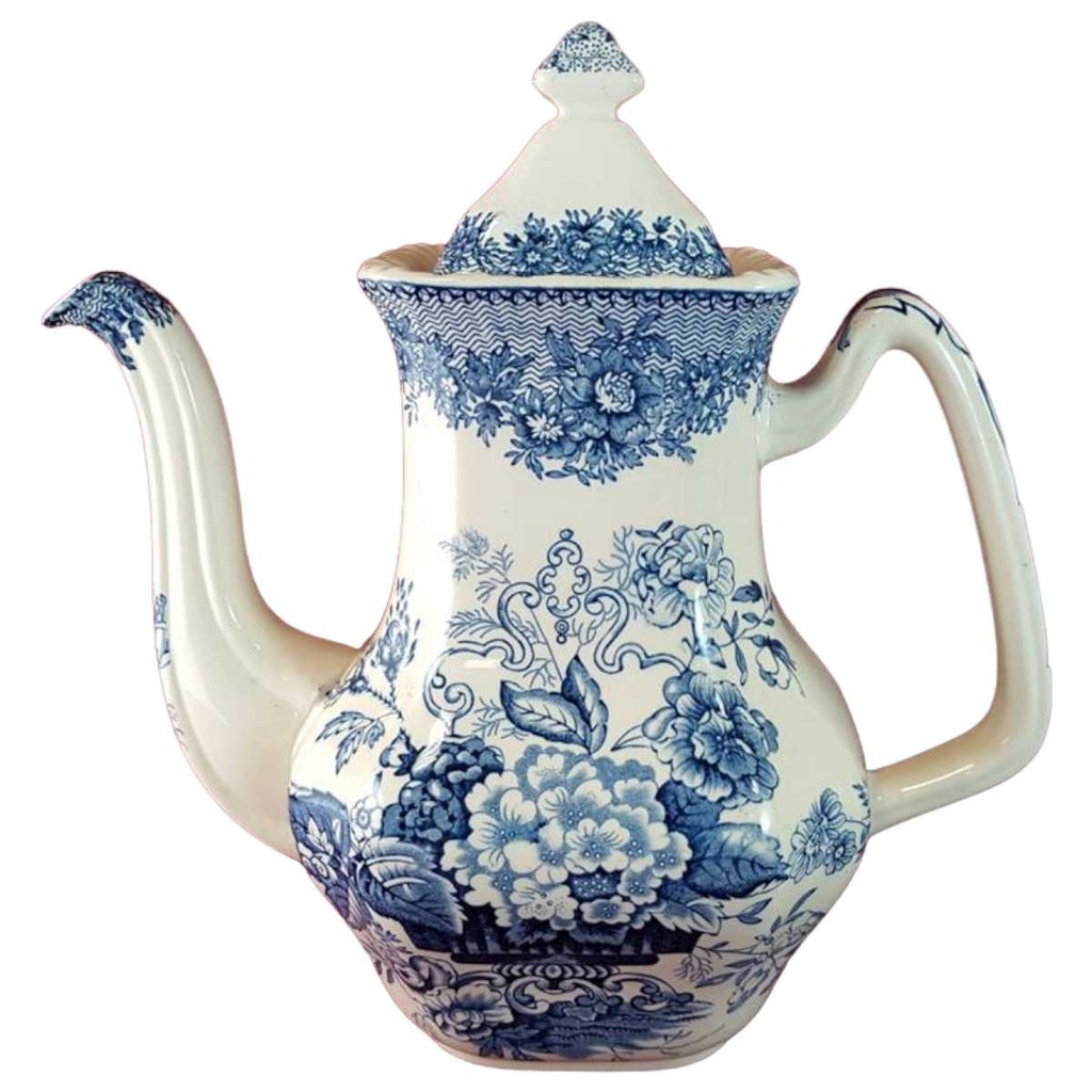 [45815145] Kaffeekanne 1,4 L Masons Ascot Blau gebraucht - gut