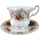 Kaffeetasse mit Untertasse Tasse klein Royal Albert Berkeley gebraucht - sehr gut