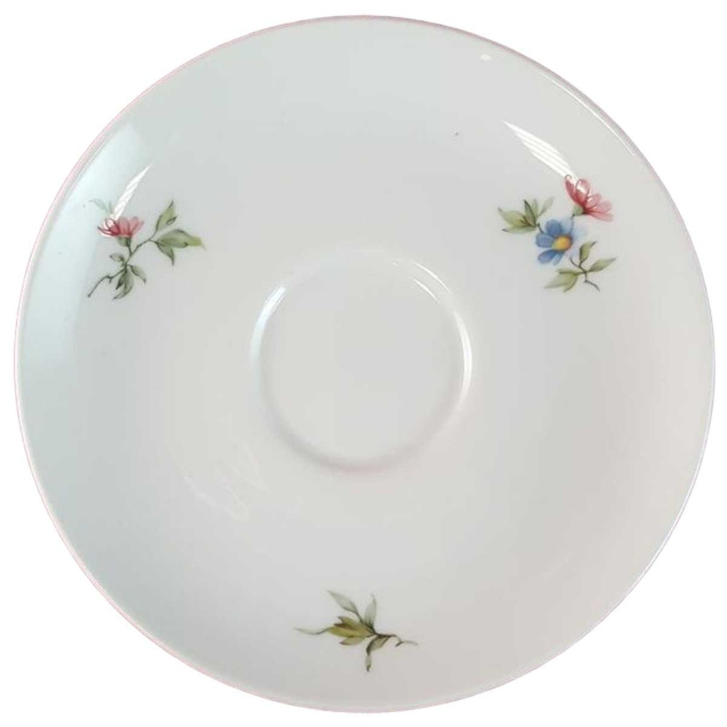 [45815228] Untertasse 14,6 cm Seltmann Weiden Rose gebraucht - akzeptabel