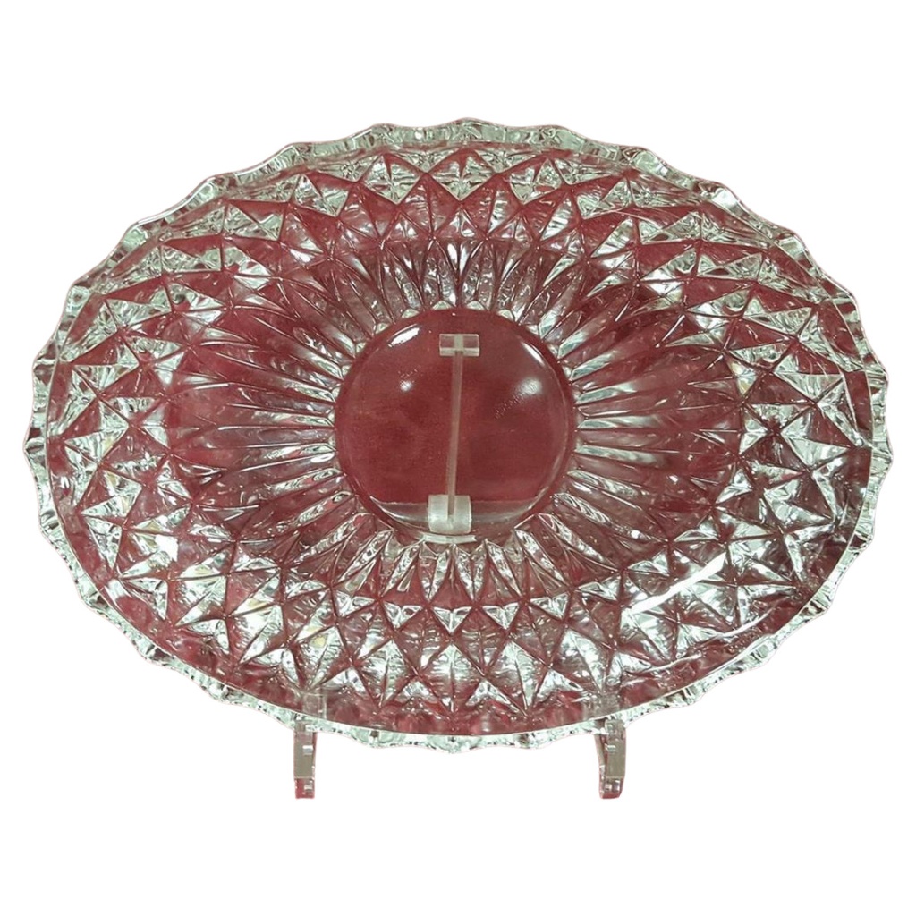 [45815283] Meteor Obstschale oval 28 cm Veba Glas in OVP