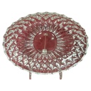 Meteor Obstschale oval 28 cm Veba Glas in OVP