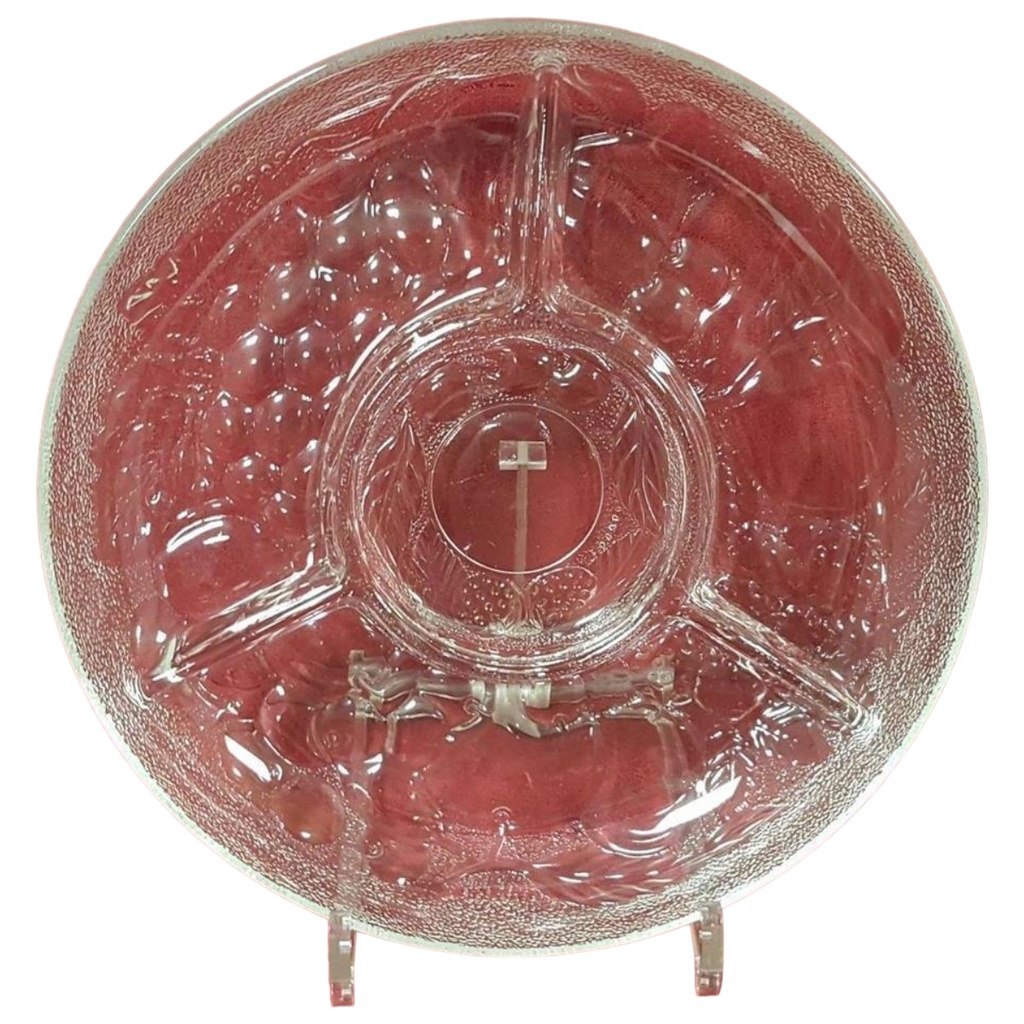 [45815284] Fidenza 4 Teiliges Kabarett Rio Glas Italy D 25,6 cm