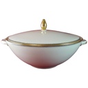 Suppenterrine Goldrand 2,8 L Eschenbach Alte Formen 010171 Schwarze Ranke gebraucht - gut