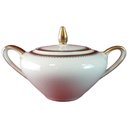 Zuckerdose Goldrand Eschenbach Alte Formen 010171 Schwarze Ranke gebraucht - gut