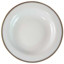 Suppenteller Goldrand 23 cm Eschenbach Alte Formen 010171 Schwarze Ranke gebraucht - gut