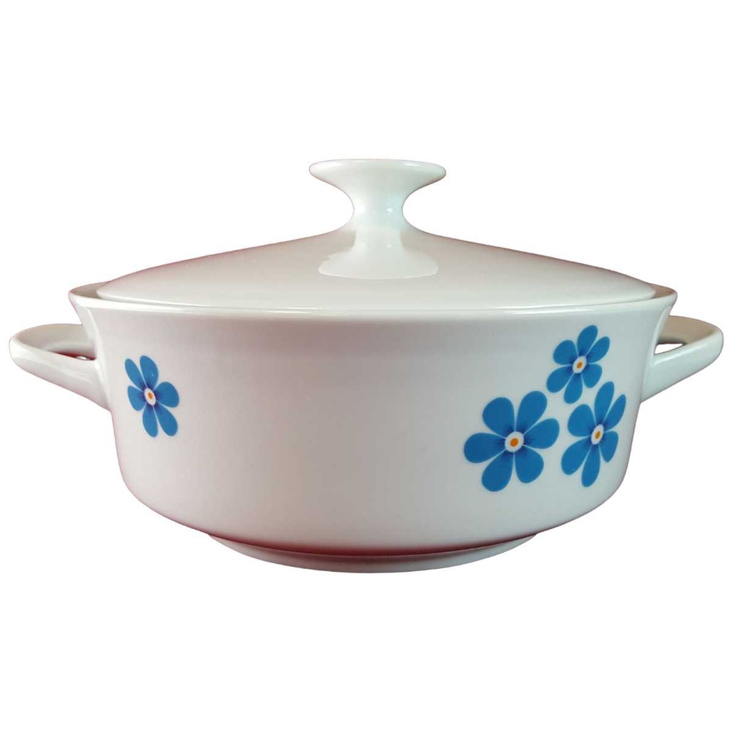 [45815345] Ragoutterrine 1,5 L Winterling Röslau Blaue Blumen gebraucht - gut